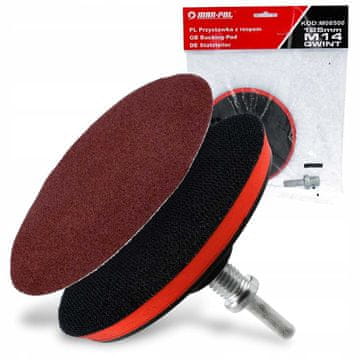 DYS nastavak za brušenje čičak 125MM M14X2 za brusilice
