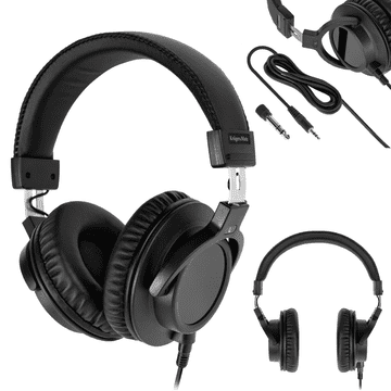 Kruger&Matz DJ studijske slušalice preko uha, model neodimijske, 50 mm, 32 Ohm, 98 dB