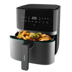 Cecotec Friteza na topli zrak Cecofry Full Inoxblack 5500 Pro Crna 1700 W 5,5 L