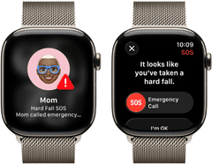 Apple Pametni sat Watch Series 11, GPS + Cellular, 42 mm + remen, S/M, Prirodni milanski (MF8P4WF/A)