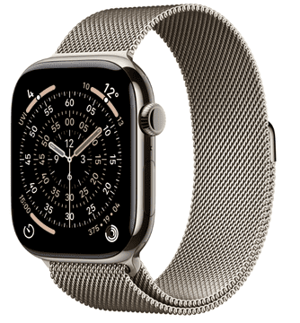 Apple Pametni sat Watch Series 11, GPS + Cellular, 42 mm + remen, S/M, Prirodni milanski (MF8P4WF/A)