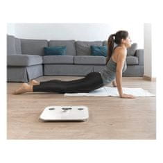 Cecotec Kupaonička Digitalna Vaga EcoPower 10100 Full Healthy LCD 180 kg Bijela Staklo