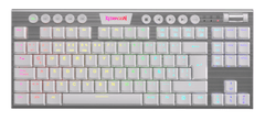 Redragon Horus TKL K621 mehanička tipkovnica, žična, Bluetooth, 2.4 Ghz, RGB