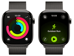 Apple Pametni sat Watch Series 11, GPS + Cellular, 42 mm + remen, S/M, boja Slate Milanese (MF8U4WF/A)