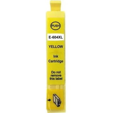 Toner123 Zamjenska tinta za Epson 604XL / C13T10H44010 / Expression Home XP-2200, XP-2205, XP-3200, XP-3205, XP-4200, XP-4205 / WorkForce WF-2910, WF-2930, WF-2935, WF-2950 - žuta XL