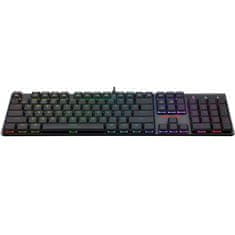 Redragon Apas K535-KB igraća tipkovnica, žičana, mehanička, RGB