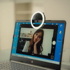 Ksix Studio live LED pocket ring, sa stalkom