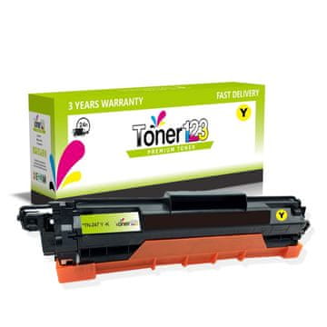 Toner123 Zamjenski toner za Brother TN-247Y / DCP - L3500, L3510, L3550 / HL - L3200, L3210, L3230, L3270, L3280 / MFC - L3700, L3710, L3730, L3750, L3770 - žuta XL