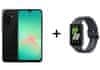Galaxy A26 (A266) 5G pametni telefon, 128 GB, crni + Fit3 pametna narukvica, siva (SM-A266BZKBEUE-1)