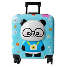 LIVEFY dječji kofer Panda 36 × 44 cm, plava