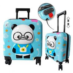 LIVEFY dječji kofer Panda 36 × 44 cm, plava