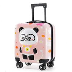 LIVEFY dječji kofer Panda 36 × 44 cm, ružičasta