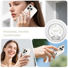 Tech-protect Ring MagSafe držač za mobitel na prst, srebrni