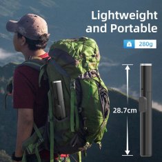 Tech-protect L09S Bluetooth selfie štap s stativom, crna