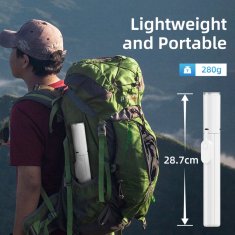 Tech-protect L09S Bluetooth selfie štap s stativom, bijela