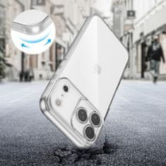 Tech-protect FlexAir maska za iPhone 17 Pro Max, prozirna