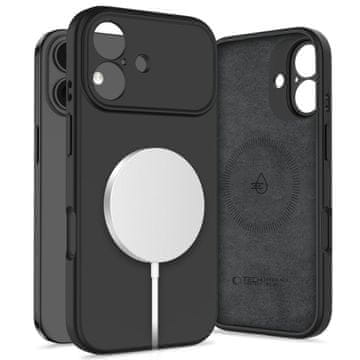 Tech-protect Silicone MagSafe maska za iPhone 17, crna