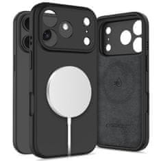 Tech-protect Silicone MagSafe maska za iPhone 17 Pro Max, crna