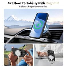 Tech-protect Silicone MagSafe maska za iPhone 17 Pro Max, crna