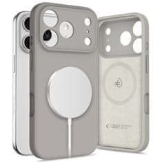 Tech-protect Silicone MagSafe maska za iPhone 17 Pro, siva