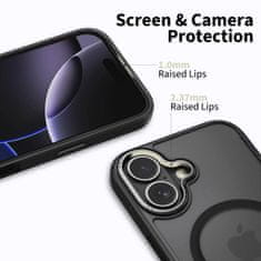 Tech-protect MagEdge MagSafe maska za iPhone 17, crna