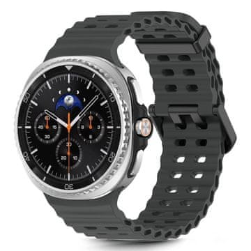 Tech-protect Iconband Pro remen za Samsung Galaxy Watch 8 / Classic (40/44/46mm), black