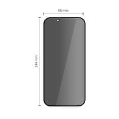Tech-protect Quick Set Spy 2x zaštitno staklo za iPhone 13 / 13 Pro / 14 / 16e