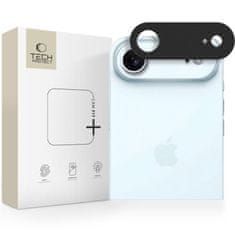 Tech-protect CamAlloy Fit zaštitno staklo za kameru za iPhone 17 Air, crno