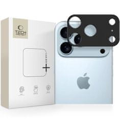 Tech-protect CamAlloy Fit zaštitno staklo za kameru za iPhone 17 Pro, crno