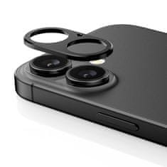 Tech-protect CamAlloy Fit zaštitno staklo za kameru za iPhone 17, crno