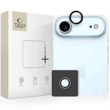 Tech-protect CamRing Fit zaštitno staklo za kameru za iPhone 17 Air, crno