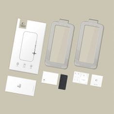 Tech-protect Quick Set 2x zaštitno staklo za iPhone 17, crno