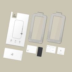 Tech-protect Quick Set 2x zaštitno staklo za iPhone 17 Pro Max, crno