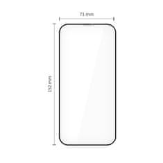Tech-protect Quick Set 2x zaštitno staklo za iPhone 17 Air, crno