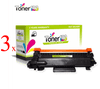 Toner123 Komplet Brother TN-2590 XL / DCP - L2600, L2622, L2640 / HL - L 2402, L2442, L2460 / MFC - L2802, L2862, L2922 zamjenski toneri (3) - 3 × crna XL