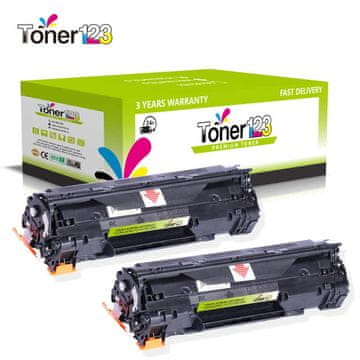 Toner123 Komplet Canon 713 / 1871B002 / CRG-713 / LBP 3250 zamjenski toneri (2) - 2 × crna