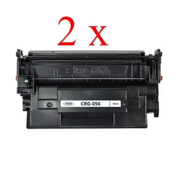 Toner123 Komplet Canon 056 / CRG-056 / 3007C002 / LBP 325 / mf 542, 543 zamjenski toneri (2) - 2 × crna