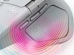 Logitech MX Master 4 miš, za Mac, bežični, bijeli (910-007576)