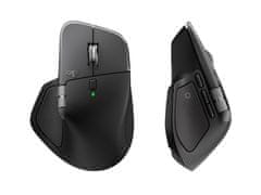 Logitech MX Master 4 miš, za Mac, bežični, svemirsko crna (910-007577)