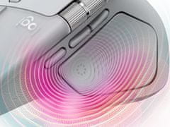 Logitech MX Master 4 miš, bežični, sivi (910-007563)