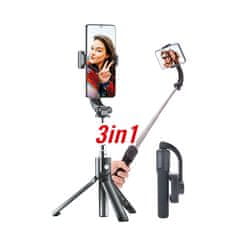 EasyPix Sklopivi 1-osni selfie gimbal GS1 - GOXTREME55239