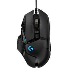 Logitech G502 gaming miš (Hero) USB crni