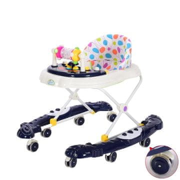 Tavalax 909T multifunkcionalna hodalica za bebe | 5 razina visine • LED glazba • tihi kotačići 360°