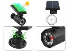 Verkgroup Solarna LED lažna kamera i svjetiljka sa senzorom pokreta i sumraka