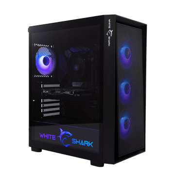 White Shark KUĆIŠTE GCC-2401 WARHEAD-3 CRNO / 4 ventilatora 12cm RGB