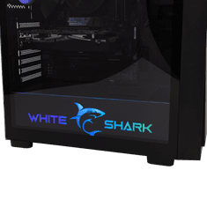 White Shark KUĆIŠTE GCC-2401 WARHEAD-3 CRNO / 4 ventilatora 12cm RGB