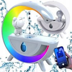 Verkgroup 4u1 LED RGB difuzorska lampa i bluetooth zvučnik 350ml USB astronaut