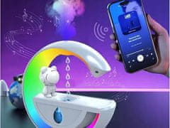 Verkgroup 4u1 LED RGB difuzorska lampa i bluetooth zvučnik 350ml USB astronaut