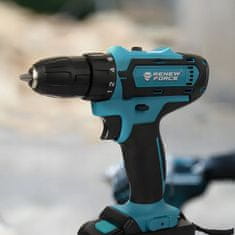 Dexxer Set 21V bežični udarni odvijač 50Nm 2x 2Ah Li-ion LED bitova u kutiji