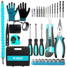 Dexxer Set 21V bežični udarni odvijač 50Nm 2x 2Ah Li-ion LED bitova u kutiji